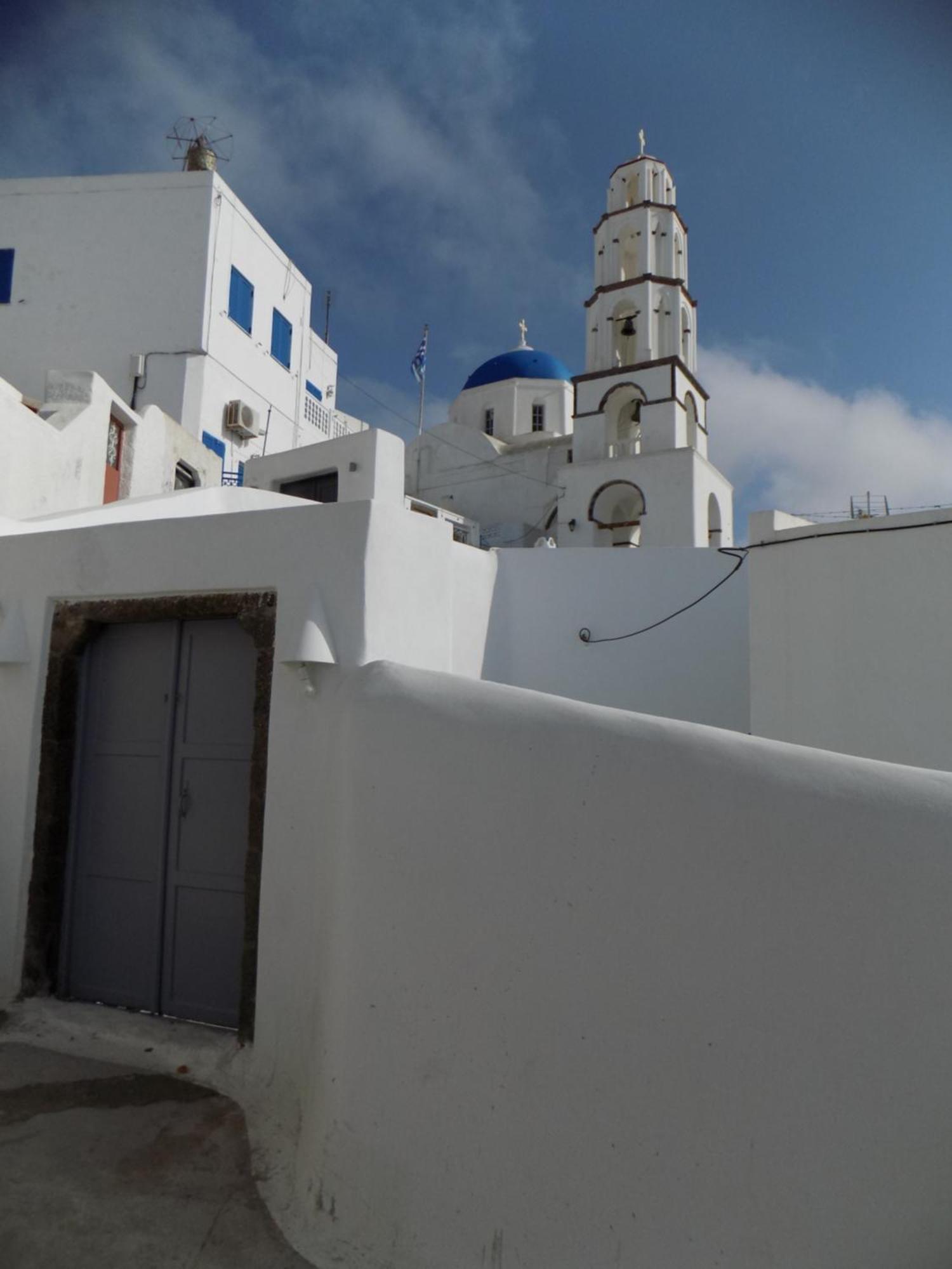 Imarkellis Santorini Pyrgos Kallistis Exterior foto