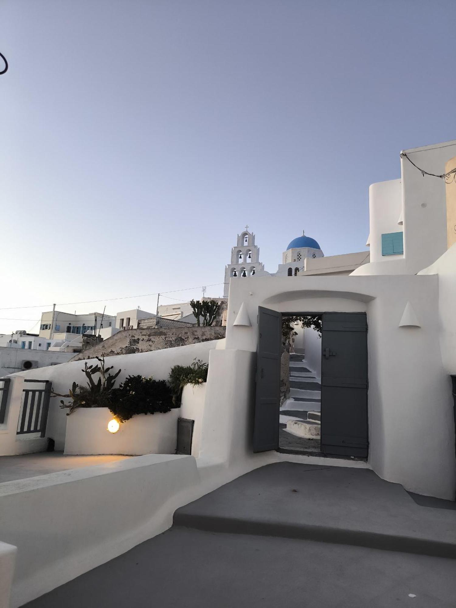 Imarkellis Santorini Pyrgos Kallistis Exterior foto