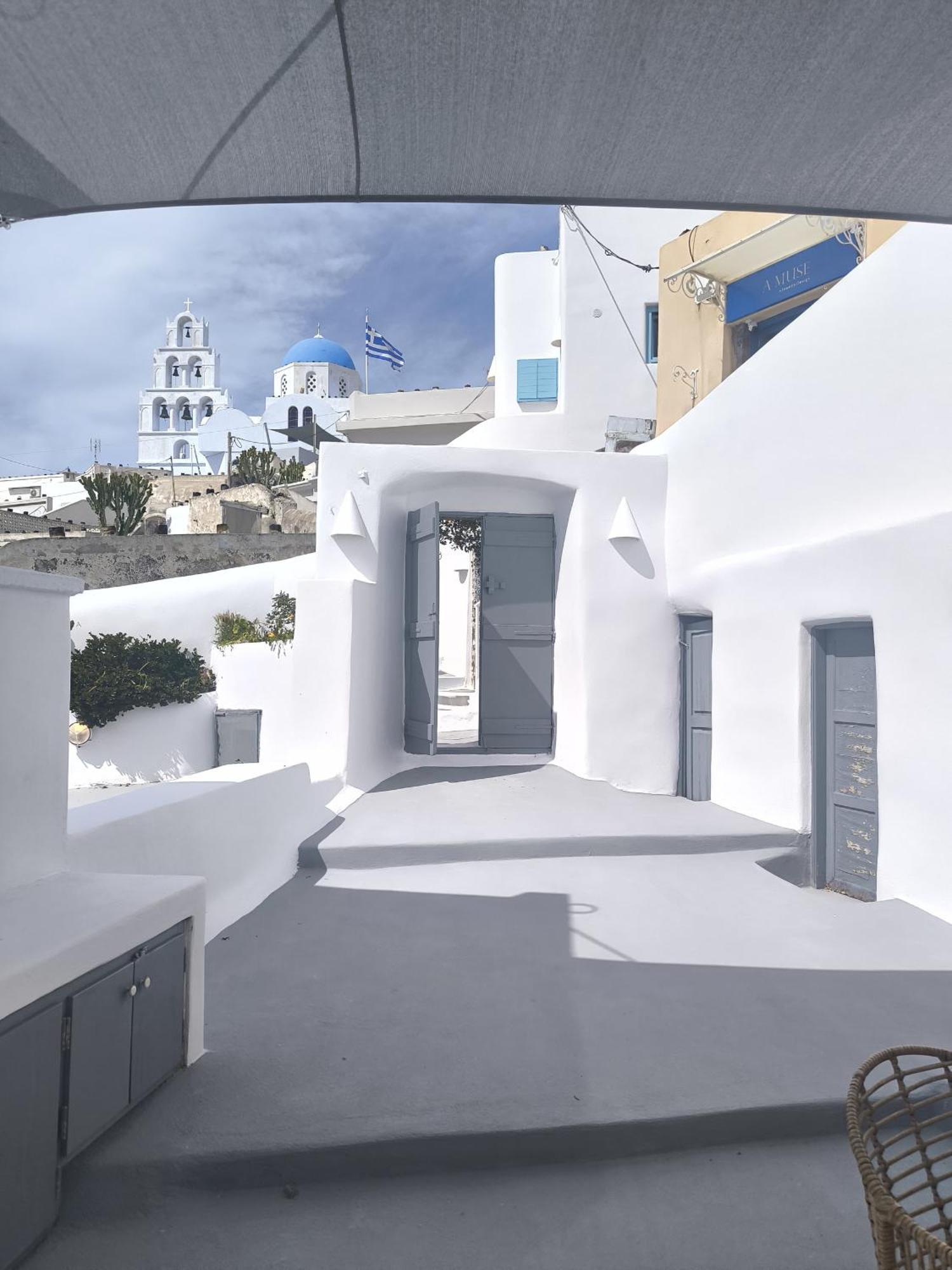 Imarkellis Santorini Pyrgos Kallistis Exterior foto
