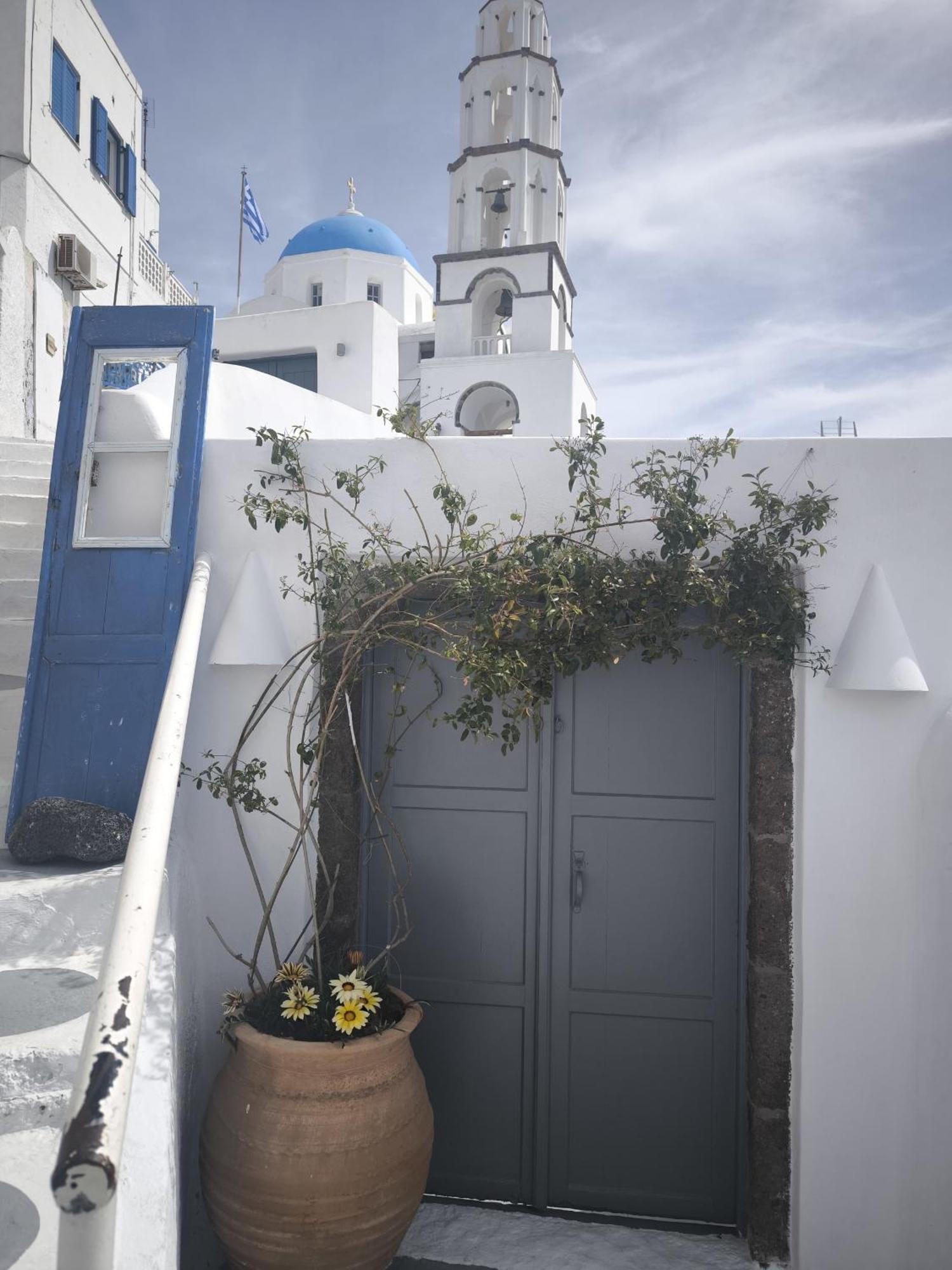 Imarkellis Santorini Pyrgos Kallistis Exterior foto