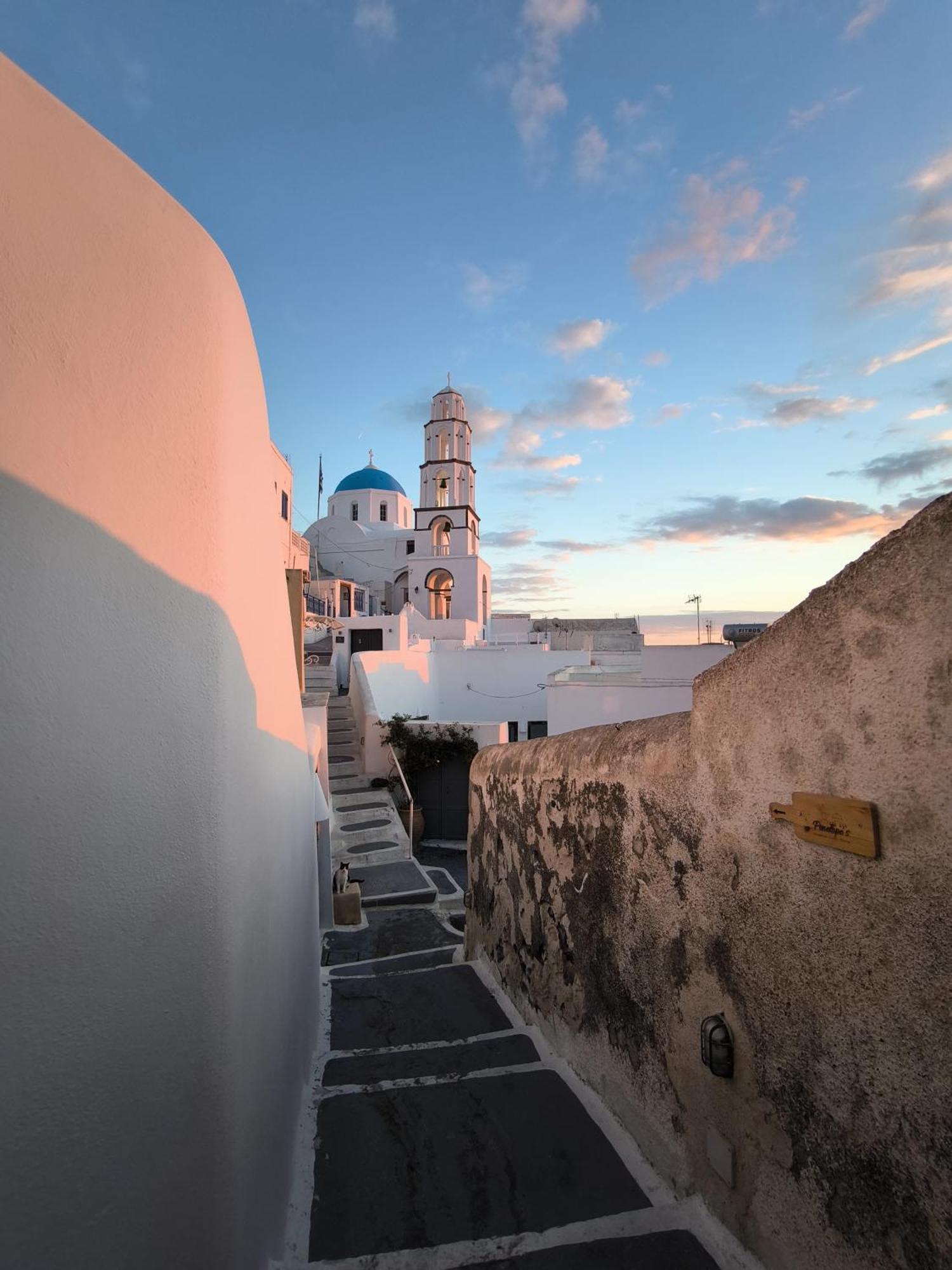 Imarkellis Santorini Pyrgos Kallistis Exterior foto